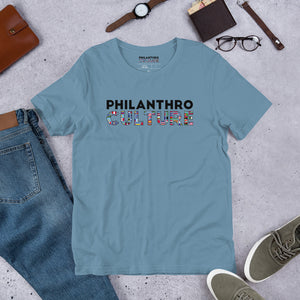 PhilanthroCulture Short-sleeve unisex t-shirt