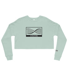 Load image into Gallery viewer, Philanthropy Is In My DNA Crop Sweatshirt
